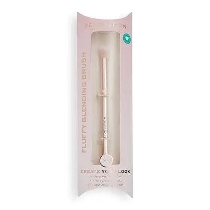 Pensulă Blending Makeup Revolution Fluffy, Vegan, Roz Reducere
