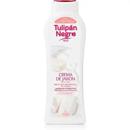 Bestseller Gel de duș Tulipan Negro Crema alb 720ml