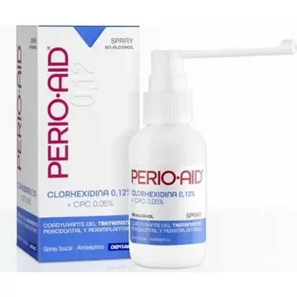 Disponibil imediat Spray oral, Perio Aid, Intensive Care, 50 ml, alb