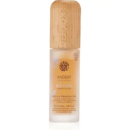 Ser anti-îmbătrânire Naobay Detox, 30ml, lemn natural Ofertă