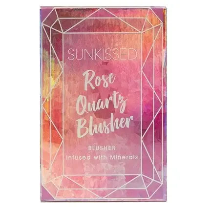 Comandă acum Set Fard Blush Sunkissed, Rose Quartz, infuzat cu minerale