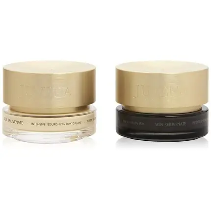 Cremă de zi Juvena, Skin Rejuvenate, Set 2x50ml, auriu/negru Popular