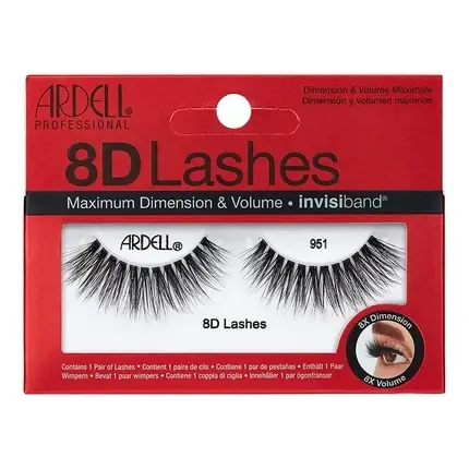 Gene False Ardell, 8D, 951, negre Discount