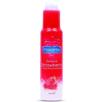 Lubrifiant, Pasante, Sensual Strawberry, 75ml, roșu Livrare rapidă