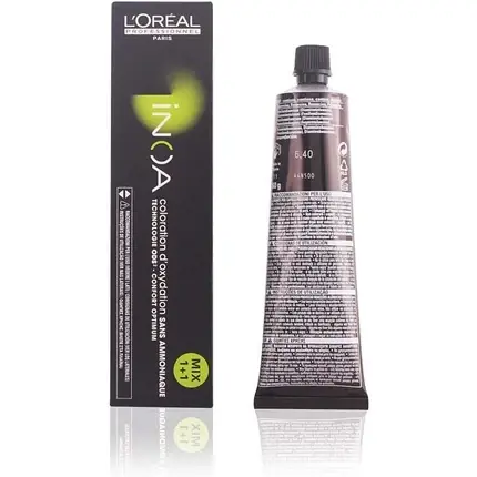 Vopsea de păr, Loreal, INOA 6.40, cupru închis intens Reducere