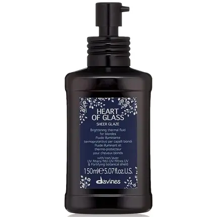 Fluid păr Davines Heart of Glass 150ml, negru Preț promoțional