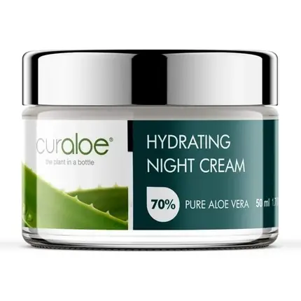 Ultima șansă Cremă de noapte, Curaloe, 50 ml, aloe vera, 70%