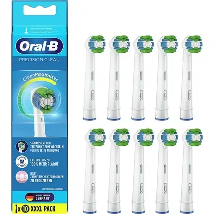 Comandă acum Capete periuță electrică, Oral-B, Precision Clean, alb