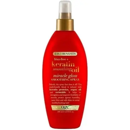 Ulei Păr, Generic, Keratin Smoothing, 200ml, roșu Discount