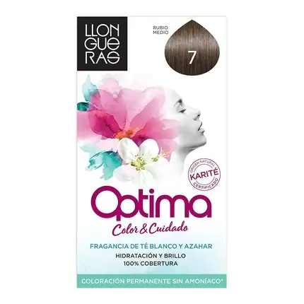 Livrare rapidă Vopsea de păr, Llongueras, Optima, blond mediu