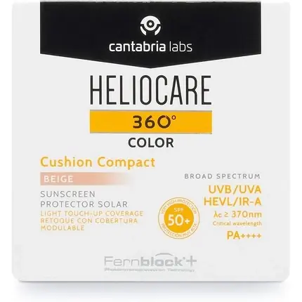 Disponibil imediat Fond de ten, Heliocare, 360° Cushion Compact, bej