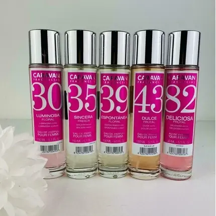 Parfum Caravan, model variat, roz, 150ml Discount