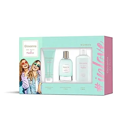 Reducere de preț Set cadou parfum, Giovanna De Ruy, In Love, multicolor