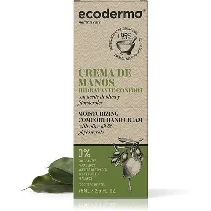 Cel mai bun preț Cremă mâini, Ecoderma, 75ml, ulei de măsline