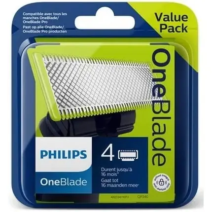 Lame de bărbierit, Philips OneBlade QP240/50, set 4 bucăți Cumpărături sigure
