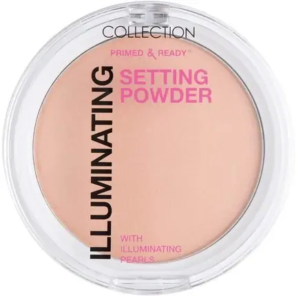 Pudră Față Collection Primed and Ready Iluminatoare, bej, 40g Preț redus