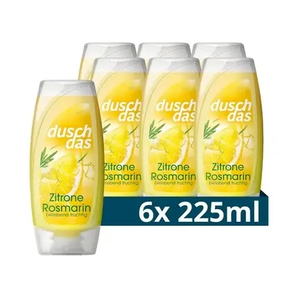 Gel de duș, Duschdas, Lemon Rosemary, 225ml Mai ieftin