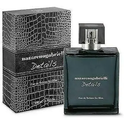 Apă de Toaletă Nazareno Gabrielli Details, bărbați, 100ml, negru Livrare expres