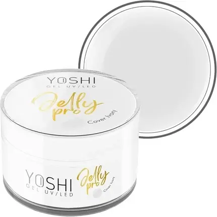 Gel UV Yoshi Jelly Pro, 15ml, Alb Popular