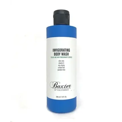 Gel de duș, Baxter Of California, Lime italian și rodie, albastru Cel mai bun preț