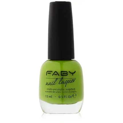 Ofertă Lac de unghii, Faby, Springtime Art, verde, 15ml
