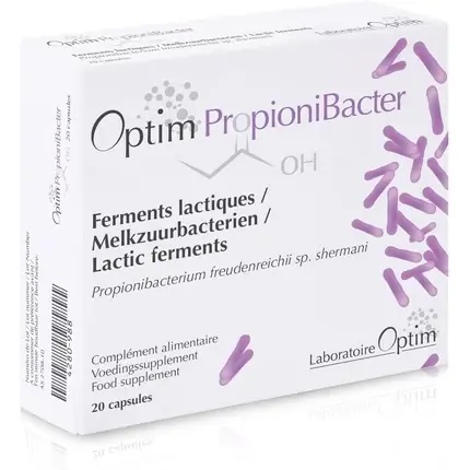 Probiotic Optim PropioniBacter 20 capsule culoare alb Discount