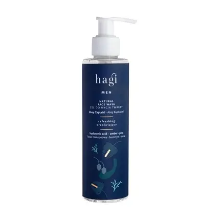 Reducere de preț Gel curățare față, Hagi, Ahoy Captain, 200ml, albastru