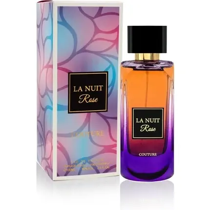 Parfum, Fragrance World, La Nuit Rose Couture, mov-portocaliu Super ofertă