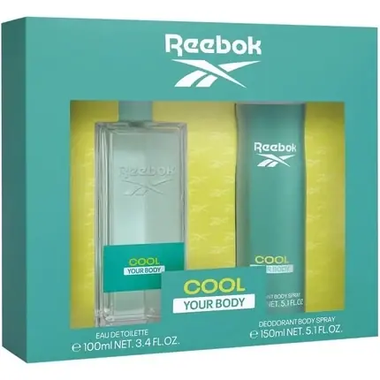 Comandă acum Set Parfumuri, Reebok, Cool Your Body, turcoaz