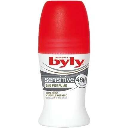 Preferatul clienților Deodorant Byly Sensitive roll-on alb roșu