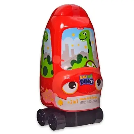 Gel de duș, Fisher-Price, Eau My Dino, roșu Cumpărături sigure