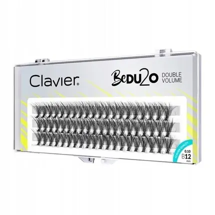 Premium Gene False Clavier BeDu2o, Negru, 8-14mm