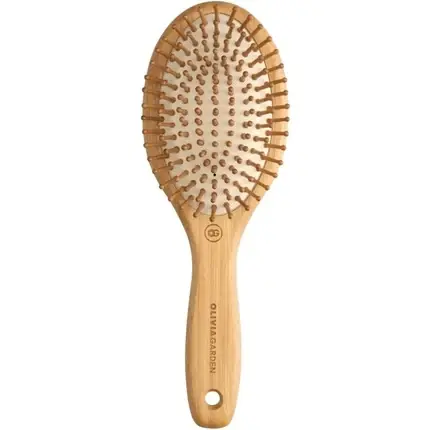Preferatul clienților Perie Masaj Olivia Garden Bamboo Touch M Negru