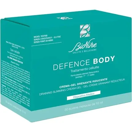 Crema-Gel Anticelulitic, Bionike, Defence Body, 10 ml, verde Reduceri