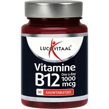 Discount Supliment Vitamina B12, Lucovitaal, 1000 mcg, fructe de pădure