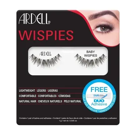Chilipir Gene false, Ardell, Baby Wispies, păr natural