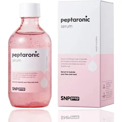 Serum hidratant, Snp Shining Nature Purity, Peptaronic, roz Popular