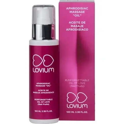 Ulei de masaj, Lovium, Red Berry, 100ml Lichidare de stoc