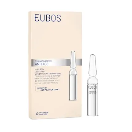 Ofertă exclusivă Fiole Anti-Rid Eubos Hyaluron, alb-translucid, 60g