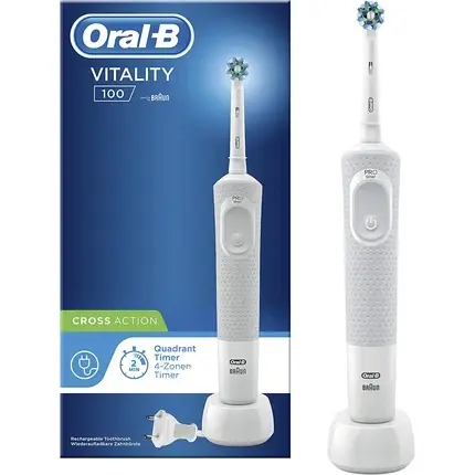 Cumpără acum Periuță electrică, Oral-B, Vitality 100, alb