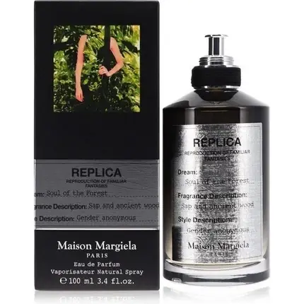 Parfum Maison Margiela Replica Soul Of The Forest, 100 ml, negru Chilipir