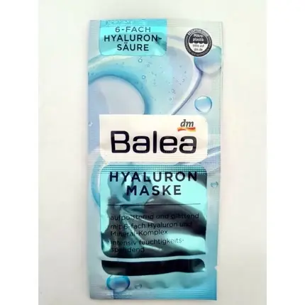 Cumpără online Masca Hidratantă Balea Hyaluron Mineral Albastru