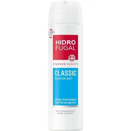 Noutate Deodorant spray, Hidrofugal, Classic, 150ml, alb