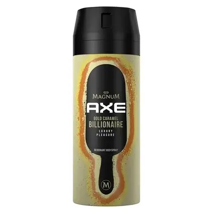 Deodorant spray, Axe, Gold Caramel Billionaire, 150 ml Retur gratuit