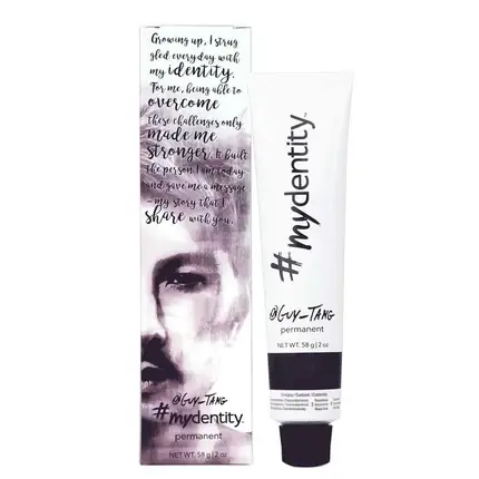 Cel mai vândut Vopsea de păr, Guy-Tang, MyDentity Permanent, alb-negru