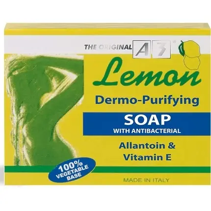Săpun Dermo-purificator, A3, Lemon, 100g Disponibil imediat