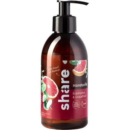 Săpun lichid, Share, Eucalyptus & Grapefruit, 250ml Nu rata