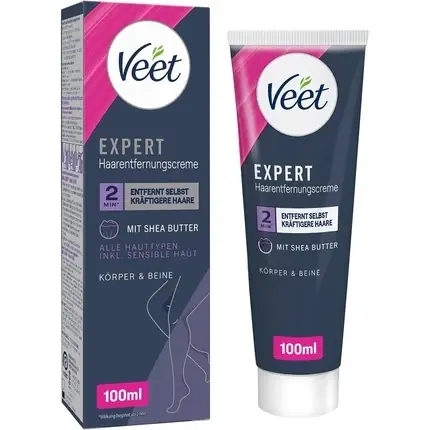Cremă depilatoare, Veet, Expert, 100ml, shea Comandă acum