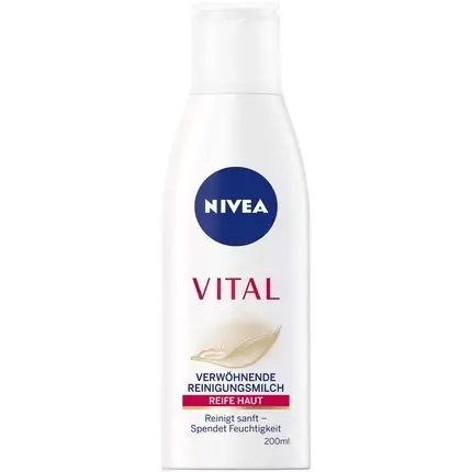 Ofertă Lapte Demachiant, Nivea, Vital, 200ml Alb