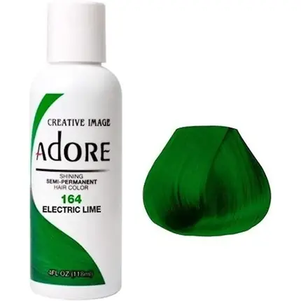 Vopsea de păr, Adore, Electric Lime, semipermanent Plată securizată